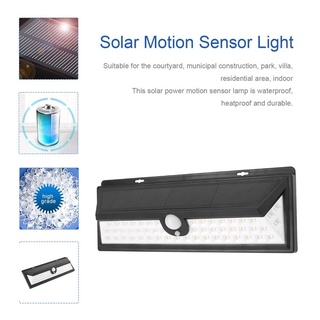 Sensor De movimiento Pir con energía Solar impermeable 54 Leds