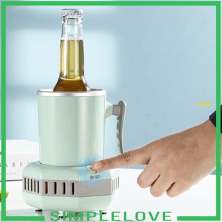 [Simplelove] Mini enfriador eléctrico de escritorio instantáneo para bebidas, para casa, coche, enchufe del reino unido (1)