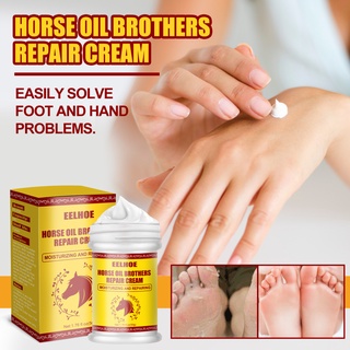 Horse Oil Repair Hand Foot Cream Moisturizing Anti-Aging Skin Whitening Hand Foot Care Skin Supplies Winter Beauty