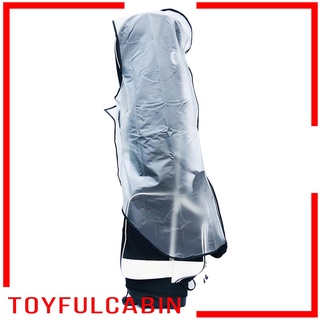 [TOYFULCABIN] Universal PVC transparente carrito de Golf/Trolley bolsa de lluvia cubierta de protección contra lluvia (5)