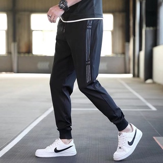 pantalones casuales clásicos de tres barras para hombre/pantalones joggers talla/m-5xl (2)