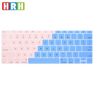 Hrh Cream - funda de silicona para Mac Pro 13 8 (versión 2016, sin barra táctil) para Macbook 12 pulgadas 4