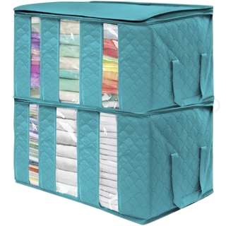 Caja organizadora De almacenamiento De ropa plegable/cama familiar debajo De la oficina/soporte De edredón (1)