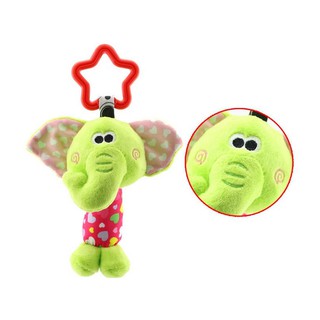 cochecito de bebé cuna colgante juguetes de peluche de dibujos animados animal agarre de mano campana sonajeros juguete