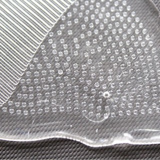 Zapato de cuidado de tacón alto 1 par de almohadillas elásticas de silicona cómodo antepié (1)