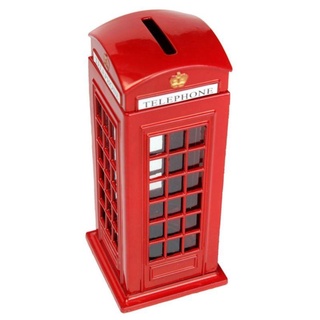 Caja roja miniatura londres teléfono pendiente caja roja PATTON_SCARLETT SCARLETT