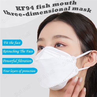 『envío En 12 horas』50pcs KF94 máscara de 4 capas no tejida filtro protector 3D (8)
