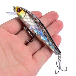 ALLSMILEE 70mm 14g Pencil Sinking Minnow Baits Useful Winter Fishing Fish Hooks Crankbaits Tackle Multicolor Outdoor Minnow Lures (9)
