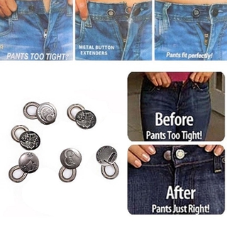 1Pcs 20 Mm Jeans extensión hebilla libre de clavos desmontable botón de Metal grasa Mm arma (6)