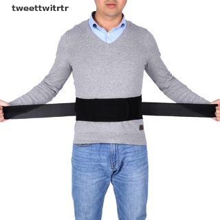 tweettwitrtr Tourmaline Self Heating Magnetic Therapy Back Waist Support Belt Adjustable .