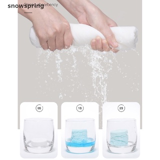 snowspring 1pcs/20pcs toalla comprimida toallas desechables cuidado de la cara al aire libre toallitas de viaje co
