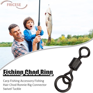 Carpa accesorio de pesca de pesca Chod Ronnie Rig conector giratorio