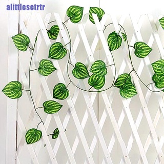 [ori] hojas de hiedra Artificial hoja de vid verde follaje para decoración del hogar jardín