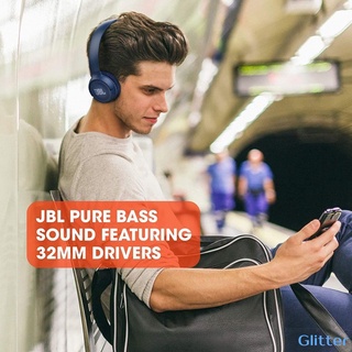 JBL 450BT Auriculares De Graves Profundos Sonido Deportivo Juego Bluetooth Con Micrófono Cancelación De Ruido Plegable Purpurina