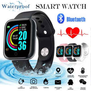 🔥promoción🔥reloj inteligente Y68 D20 con Bluetooth USB con Monitor Cardíaco Smart watch para Iphone Android