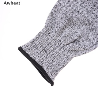 [Awheat] Guantes de seguridad Anti-corte resistente al calor Protector de brazo (3)