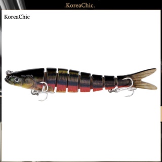 <koreachic> 14cm 27g Multi Jointed pesca Artificial realista señuelo Wobbler peces natación cebo
