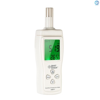 smart sensor mini medidor de humedad y temperatura portátil medidor de humedad termómetro higrómetro max min valor pantalla lcd