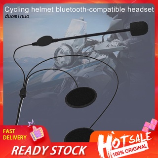 Du casco ligero intercomunicador micrófono casco auriculares auriculares altavoz accesorios micrófono Anti-interferencia para motocicleta