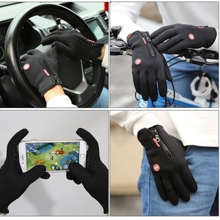pantalla táctil guantes de motocicleta para invierno moto guantes de deporte al aire libre guantes cálidos mujeres hombre antideslizante impermeable guantes moto (4)