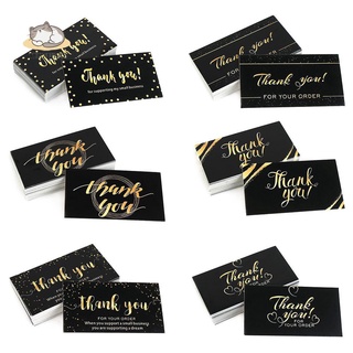 turnward 50pcs hecho a mano tarjetas de agradecimiento favor regalo etiqueta pegatinas gracias tarjetas de felicitación invitaciones bolsas de caramelo artesanías de papel suministros de fiesta para apoyar a mi pequeña empresa (1)
