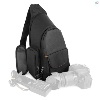 Fy cámara Sling Bag SLR/DSLR Gadget bolsa de pecho acolchado hombro bolsa de transporte fotografía accesorio estuche impermeable antigolpes (1)