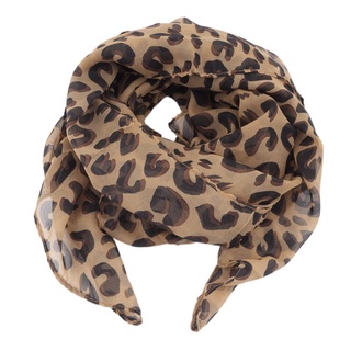 premium suave pura bufanda infinito con estampado de leopardo moda todo-partido estilo