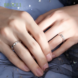 Bruce1 anillo de pareja de sol de cobre para hombres y mujeres de boda/anillo de dedo