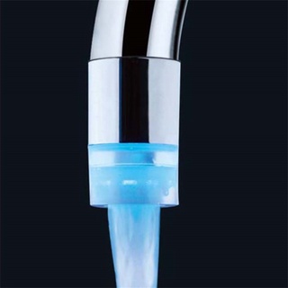[0824] grifo de luz led con 3 colores para ducha resplandor de agua sensor de temperatura
