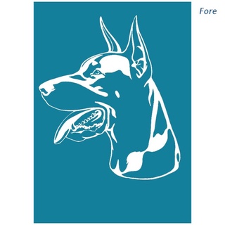 Fore Wolfdog Self Adhesive Silk Screen Printing Stencil Mesh Transfers for DIY T-Shirt Pillow Textile Painting Decor
