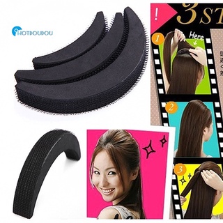 ho 3Pcs DIY Heightening Puff Bangs Hair Pad Punta Clip Beehive Hairpin Styling Tool