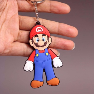 Landen muñeca para niños Mario accesorios de coche bolsa colgante Louis brothers Super Mario llavero (8)