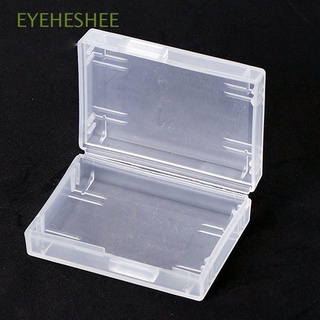 eyeheshee transparente cubierta de almacenamiento de plástico duro caso de la batería protectora nuevo organizador titular de la batería útil caja de la cámara