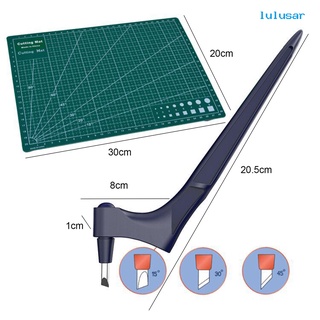 1 juego De bolígrafos De grabado De 360 grados Para cortar Papel ergonómico Para tallar (5)
