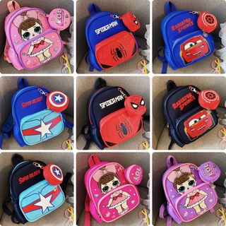 LOL Surprise Niños Bolsa De La Escuela Marvel Sorpresa Kindergarten Mochila Niñas Spiderman