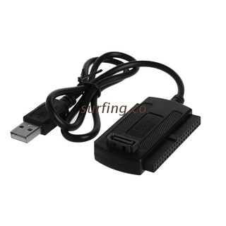 FING USB 2.0 to IDE/SATA 2.5" 3.5" Hard Drive Disk HDD Converter Adapter Cable New