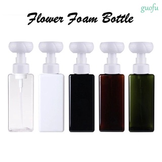 Guofu botella loción De Espuma para jabón De mano para viajes reutilizable Flor botella De Espuma para el hogar botella De Cosméticos vacía/Multicolor