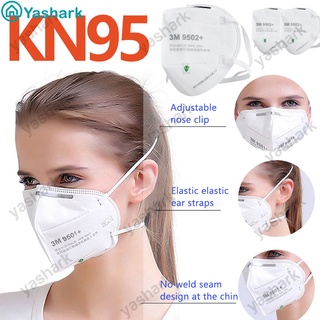 3m 9501V+ máscara facial cómoda a prueba de polvo cubierta KN95 filtro de auto-succión Anti-granulación [KN95]