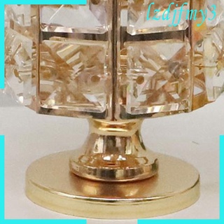 Cozylife - candelabro de té de cristal, mesa de boda, mesa de centro, cena