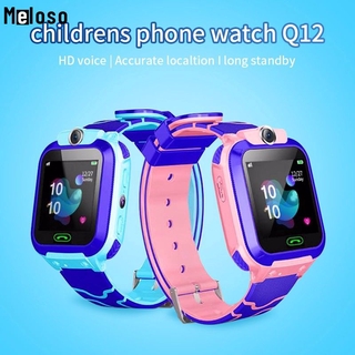 Q12 niños reloj de música Q12 Smart Watch niños teléfono Telefon niños Smartwatch ubicación Tracker cámara llamada Chat de voz pantalla táctil impermeable juegos de niños música Anti-pérdida tarjeta SIM meloso