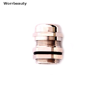 worrbeauty pg11 - glándula impermeable de acero inoxidable para cables co de 5-10 mm