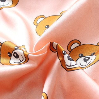 [skic] tops unisex con estampado de oso de dibujos animados para bebés y niñas/ropa de dormir/pijamas (9)