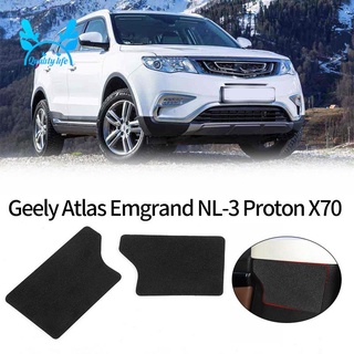 Cinturón de seguridad de coche antiarañazos Protector de la cubierta de la cubierta pegatinas para Geely Atlas Emgrand NL-3 protón X70 2016-2020 (1)