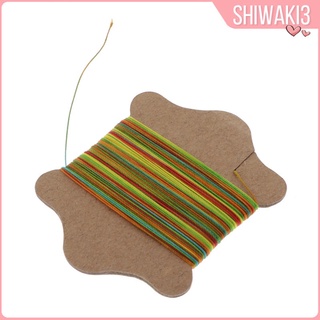 [Shiwaki3] 1 Rollo/20 M De Costura De Hilo Encerado Para Bricolaje De Cuero Artesanía Accesorios
