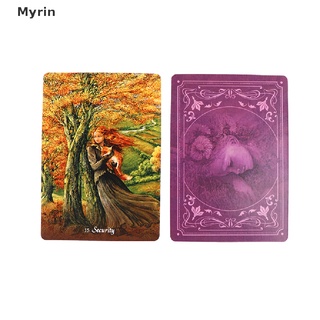 myrin 1box gratitude oracle cards tarot card prophecy adivination deck party juego de mesa