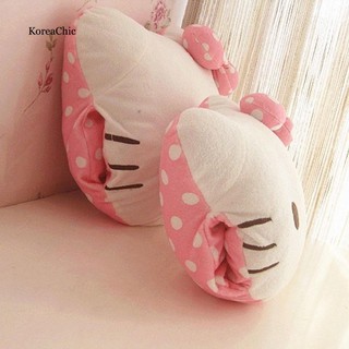 Krcc cojín de almohada de felpa para asiento de coche de dibujos animados de Hello Kitty (3)