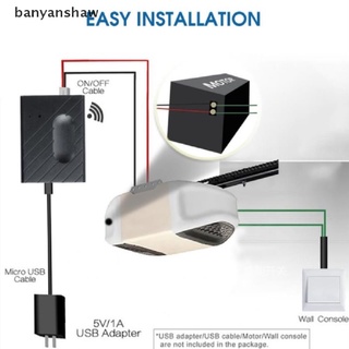 banyanshaw wifi smart switch coche garaje controlador de puerta de sincronización ewelink app mando a distancia co