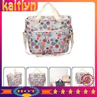 <Kaitlyn> Práctica bolsa de tejer agujas de costura bolsa de almacenamiento ecológico para el hogar