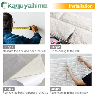 adhesivo autoadhesivo de ladrillo 3d diy impermeable de espuma papel pintado de la habitación de los niños de la cocina de techo de fondo de pared pegatinas (6)