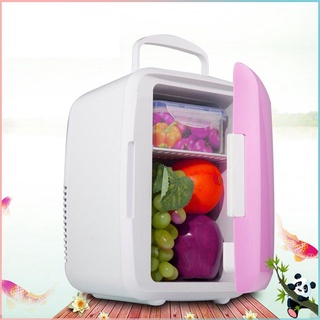 4L Energy Saving And Eco-Friendly Practical Car Portable Mini Drink Cooler Car Travel Cosmetic Fridge